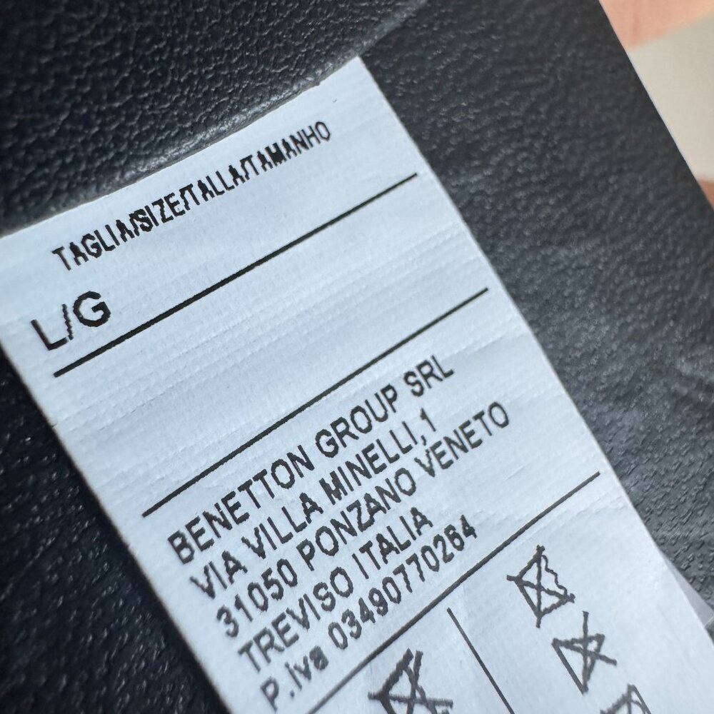 Sisley Bamboo Buckle Black Wide Belt 30-34" - Picture 6 of 6